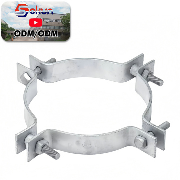 Hot Dip Galvanised Heavy-Duty Bending Hoop Cable Clamp: Overhead Line Support and Power Accessory Solutions