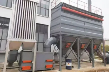 Industrial dust control dust collector