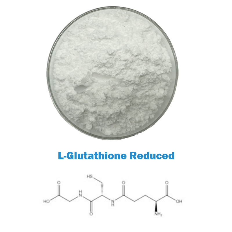 חומר גלם קוסמטי הלבנת עור L-Glutathione מופחתת