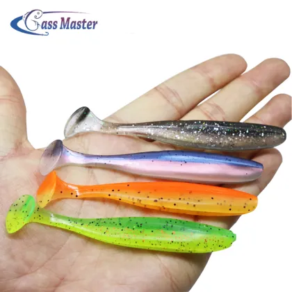 Bass Master Soft Bait Shad Silicone Shrimp Lure