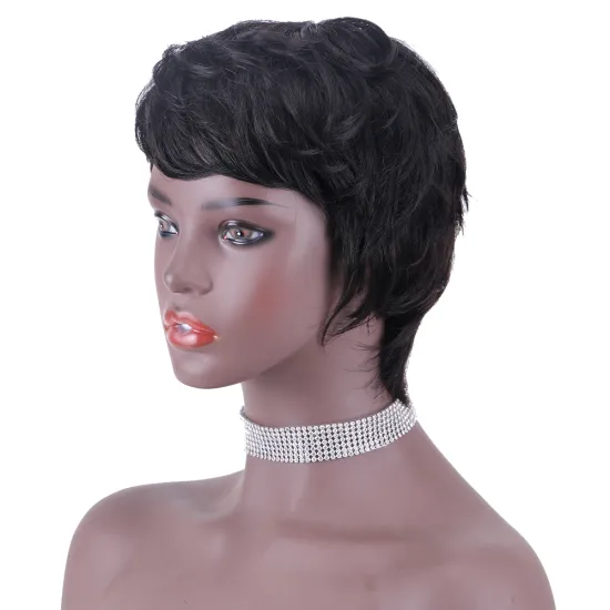cheap price 2021 hot sale new arrival machine made pixie blonde cut short curly bob raw peruvian indian virgin human hair wigs