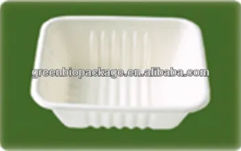Eco-friendly disposable Sugarcane Bagasse Pulp Mushroom Box