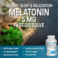 Vegan Relax Support Sleep Sleep Melationin Tablets