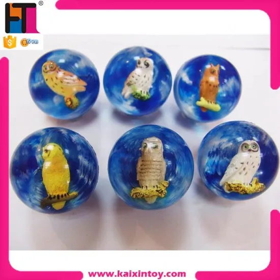 factory customized bouncing ball with character inside