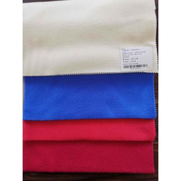 100% Polyester Polar Fleece Två sidor borsttyg