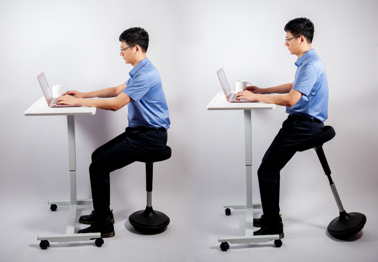 Office Work Ergonomic Wobble Stool Chair 10