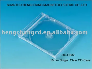 10.4MM SINGLE CLEAR CD CASE
