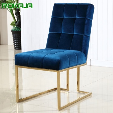 Foshan Factory Sale: sedie da pranzo uniche in velluto contemporanee