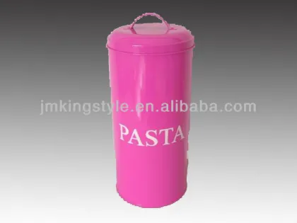 FDA past Pink galvanized suction canister