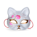 Máscara Meia Face Floral Rosa Fox