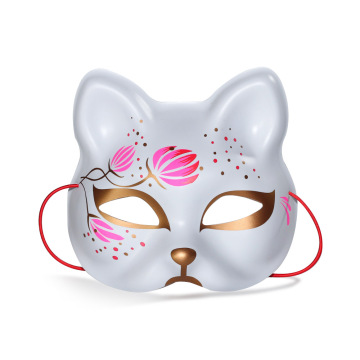 Máscara Meia Face Floral Rosa Fox