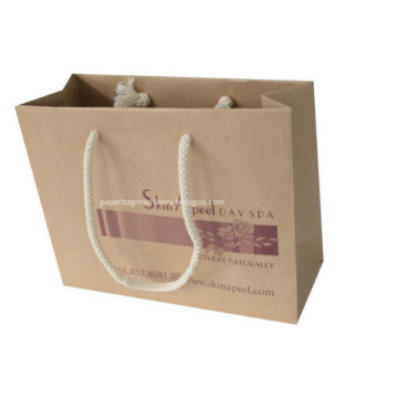 Bolso de bolsas de compras bolsas de papel kraft