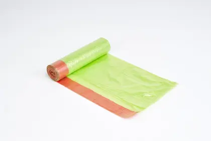 Drawstring trash bag household garbage bag