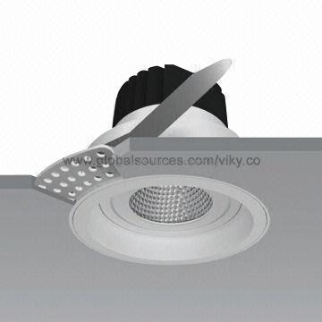 LED Spotlight, 10W Power, COB Chip, 100-240V AC, 50/60Hz Driver Input, 750lm Luminous Flux