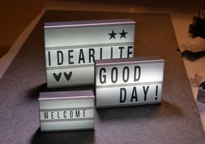 10 LED Light Box advertising battery Light Box