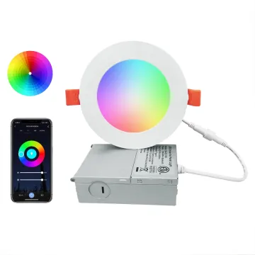 Tuya App Smart Control IP44 Embedded Ceiling LED RGBCW Panel Lighting