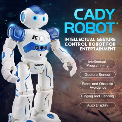 JJRC R2 RC Robot Toy Smart Dancing Robot i Interactive Toys Robots Intelligent Robotica Robo Christmas Gift For Children Singing