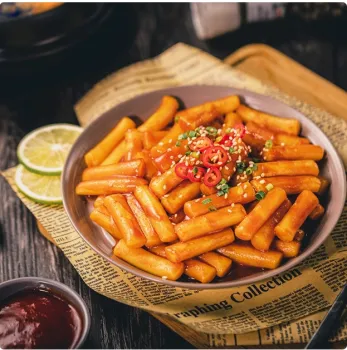 Delicious CJ Korean Fried Rice Cakes for Dumplings