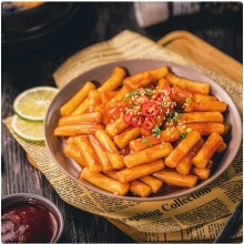Вкусные корейские жареные рисовые лепешки для пельмени