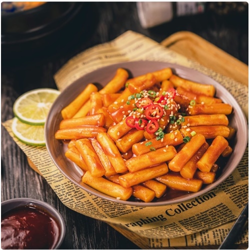 Delicious CJ Korean Fried Rice Cakes for Dumplings
