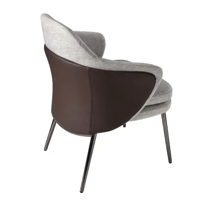 Angle chair white negotiating single chair