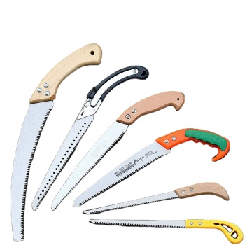 Fixed Saw Blade Soft Plastic Rubber Handle Hand Woodworking Hand Saw tree pruning saw garden