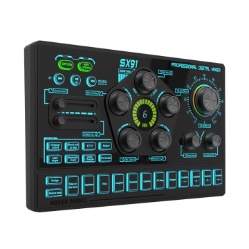 Bluetooth Computer Audio Mixing Studio Recording Live Phone Calls Sound Card Mixer Console Amplifier" 

However, for better SEO and readability, you might consider shortening it to:

"Bluetooth Sound Card Mixer for Studio Recording & Live Calls
