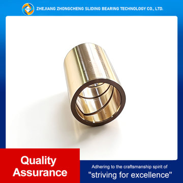 Медная втулка с масляной канавкой