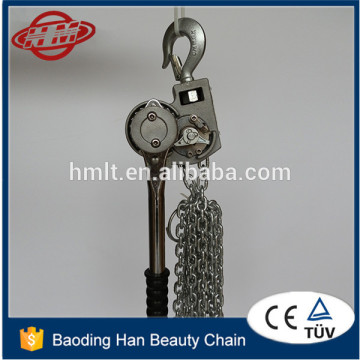 3 ton manual aluminum ratchet lever chain hoist