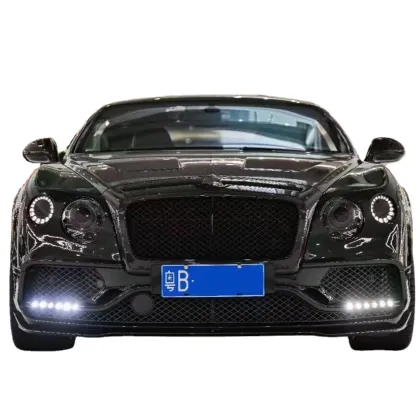 Bentley Continental Carbon Fiber Body Kit: MSY-Style Front, Rear Bumper, Spoiler, and Hoods