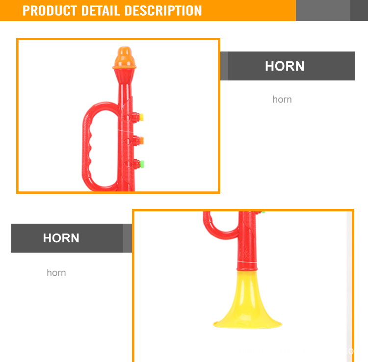 Fancy trumpet toy