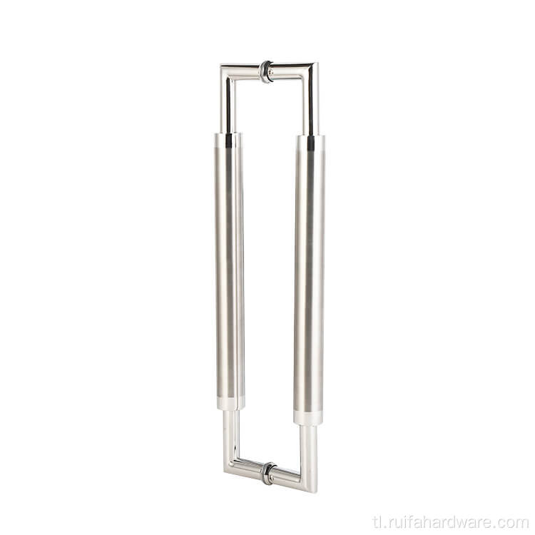 Komersyal na glass door pull handle para sa opisina