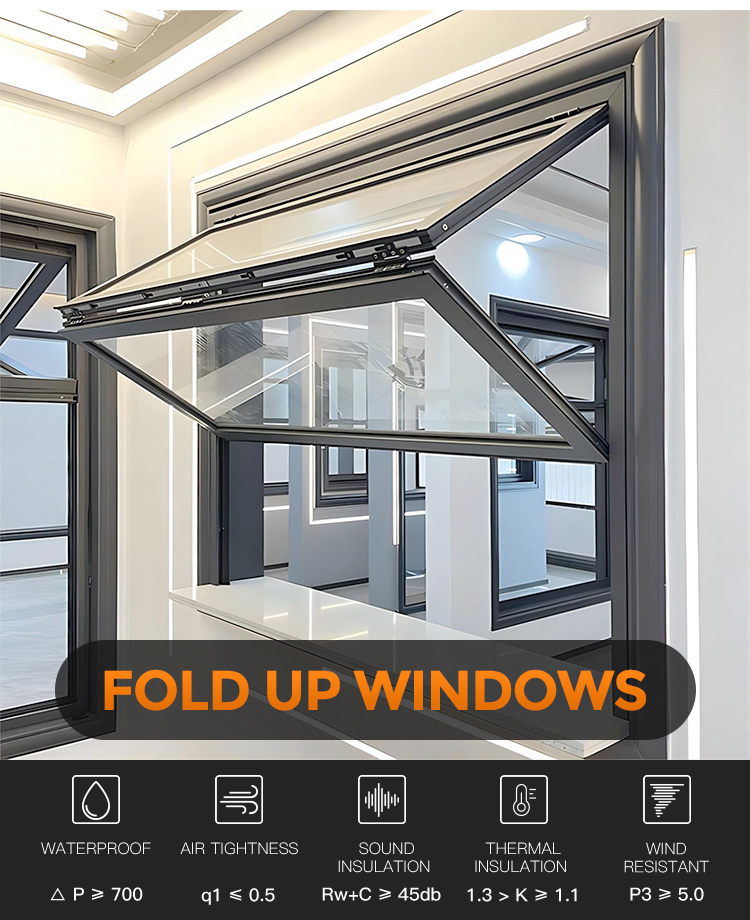 Aluminum Folding Windows