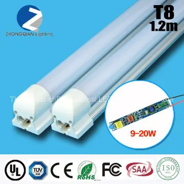 600mm tube led lights t8 pure white smd2835 isolated driver