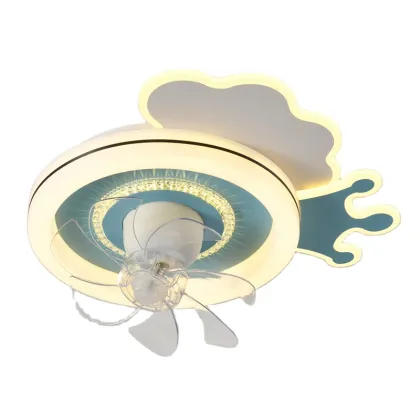 Cute Ceiling Fan Light for Children's Bedroom