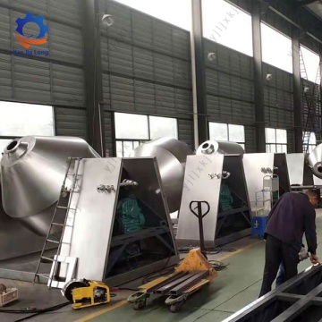 pengering vakum rotary berbentuk kerucut ganda yang digunakan dalam farmasi
