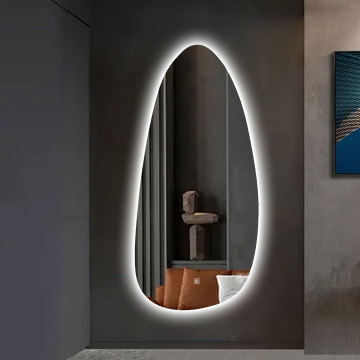 LED pintar cermin panjang penuh untuk dekorasi rumah kamar tidur