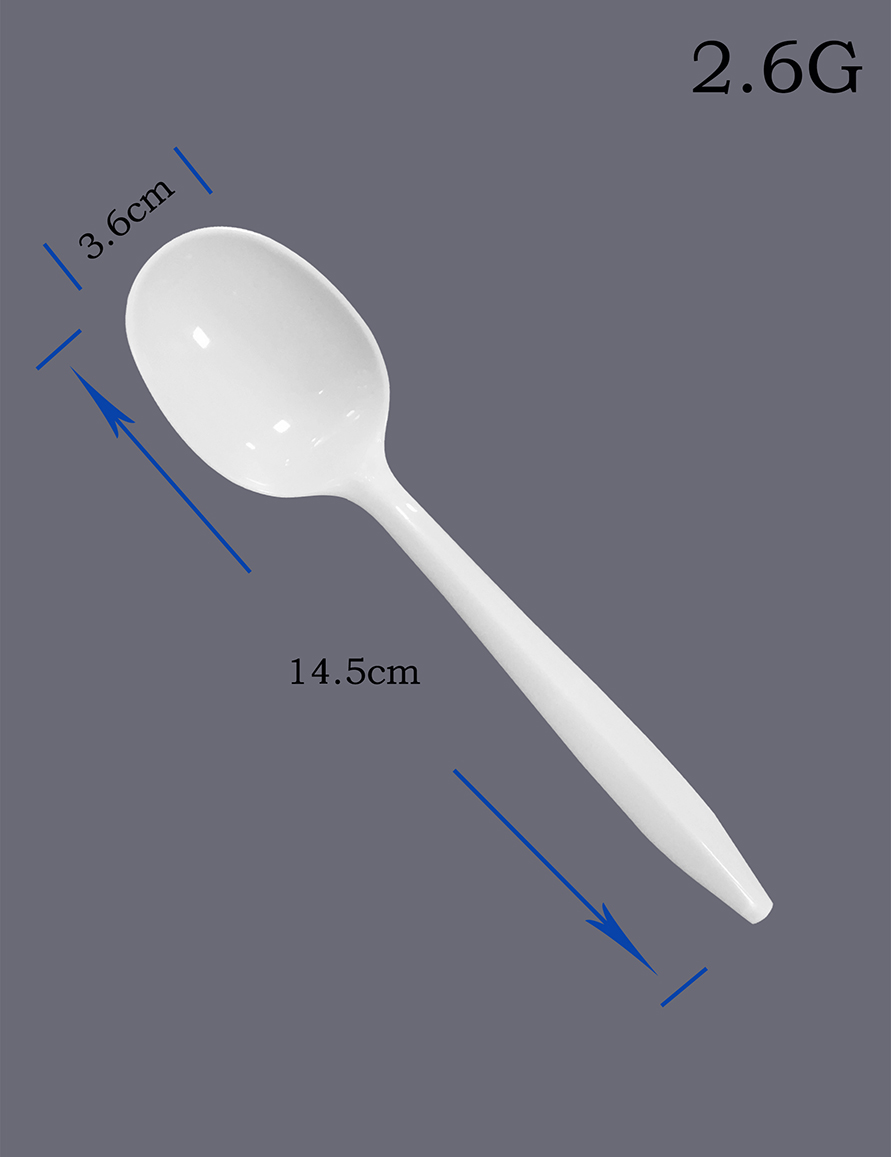 Pure Material Plastic Spoon