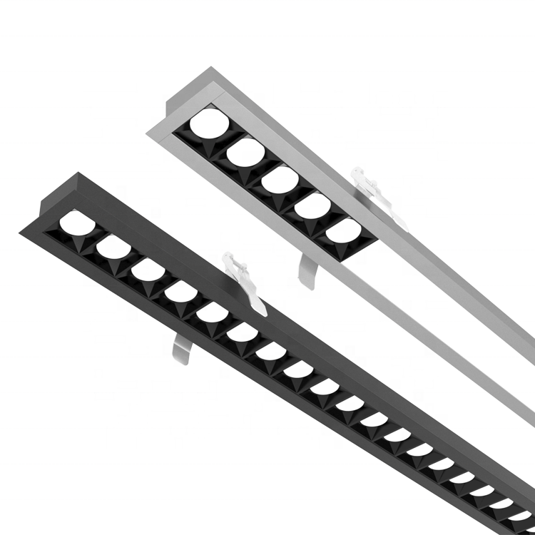 Inverted Lens Fixture Indoor Ceiling Asymmetric Linear Recessed Lens Lighting, High Quality ...