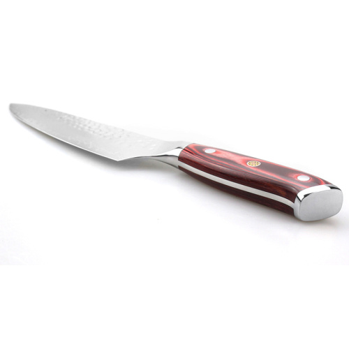 G10 Pakka Madeira Handle 67Layer Damasco Chef Faca