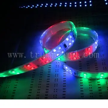 Doubleline chasing color 5050 led strip light l60 waterproof