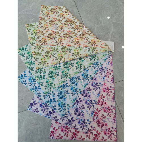 4 Way Stretch Digital Printed Chenille Fabric