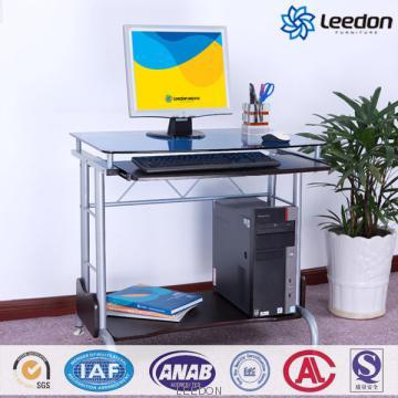Table ordinateur de bureau en verre LEEDON LD-8805