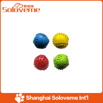 2016 Hot Sale dog rubber ball assorted
