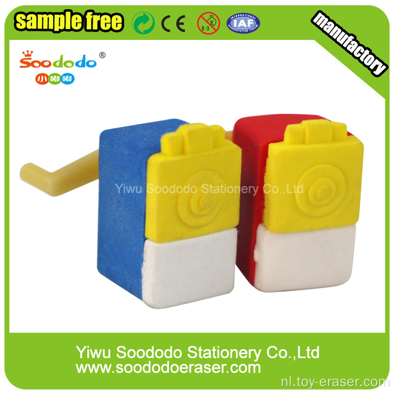 Correctie Tap School Eraser, Rubber Toy Gommen