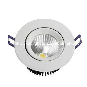 5W 220V LED Ceilig light//down light white housing for display