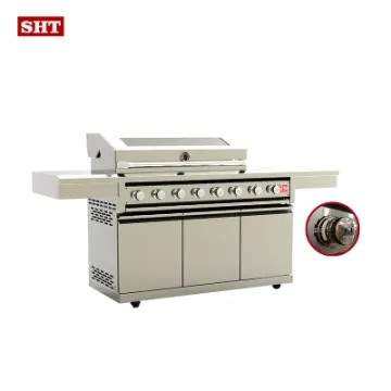 European Style Large BBQ Grill Outdoor Kitchen Stainless Steel Gas Grill