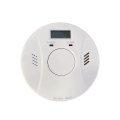 Alerta de sensor de CO Detector combinado 2 en 1 Pantalla digital Detector de humo y monóxido de carbono