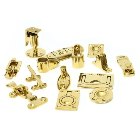 Custom Copper Plated 316 Stainless Steel Brass Marine Hardware for Boats