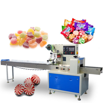 Horizontal Flow Wrapping Packing Machine for Bakery Candy Pillow Bag Packing Machine